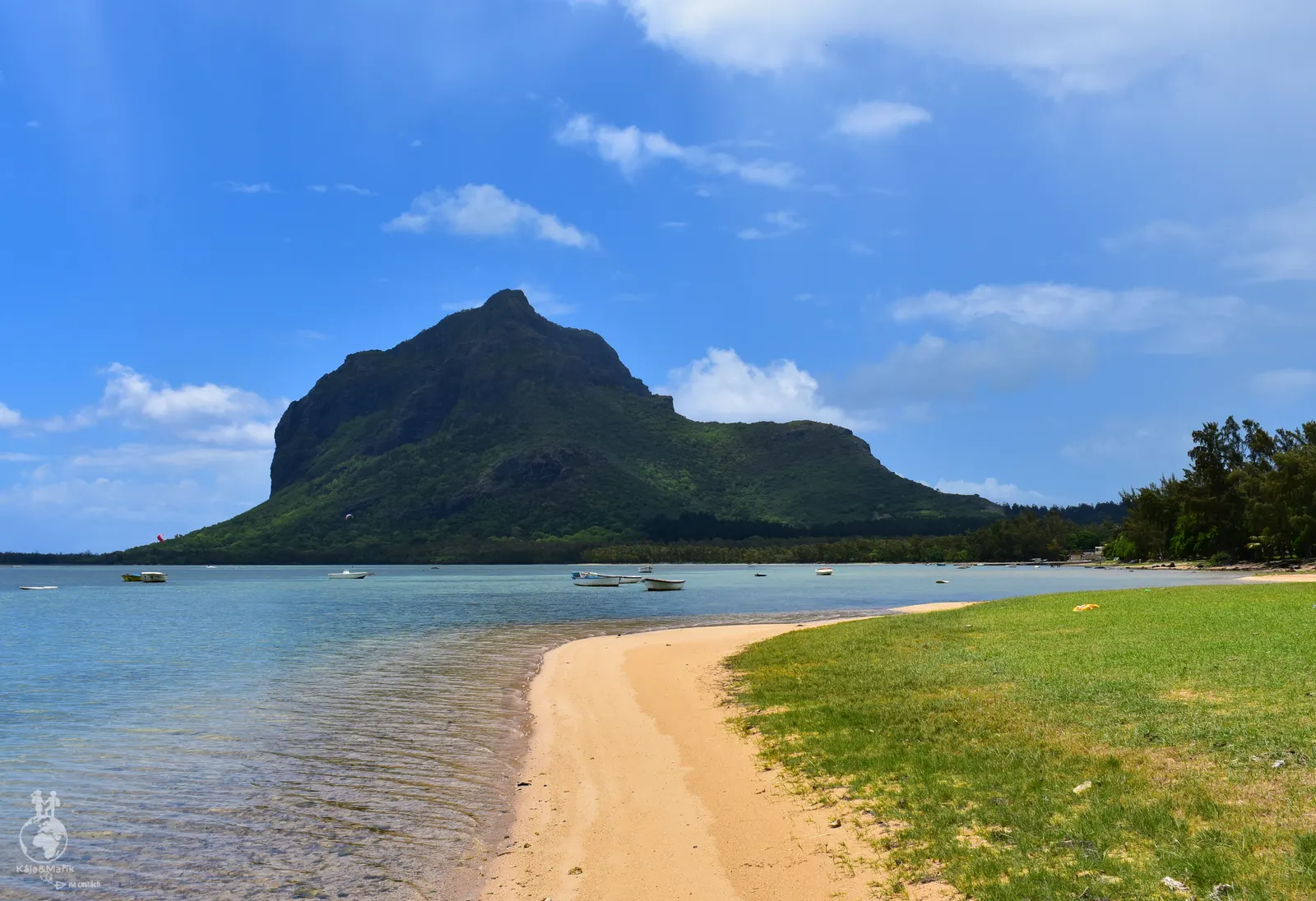 Pohled na Le Morne Brabant