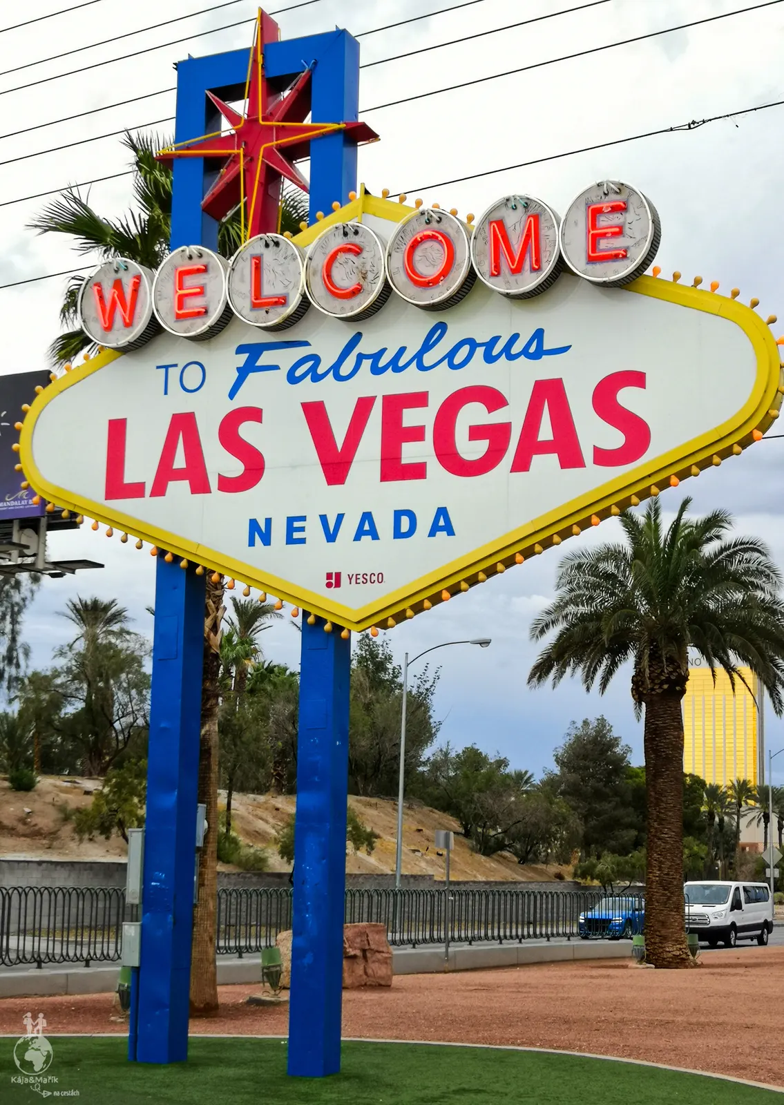 Cedule "Welcome to LAS VEGAS"