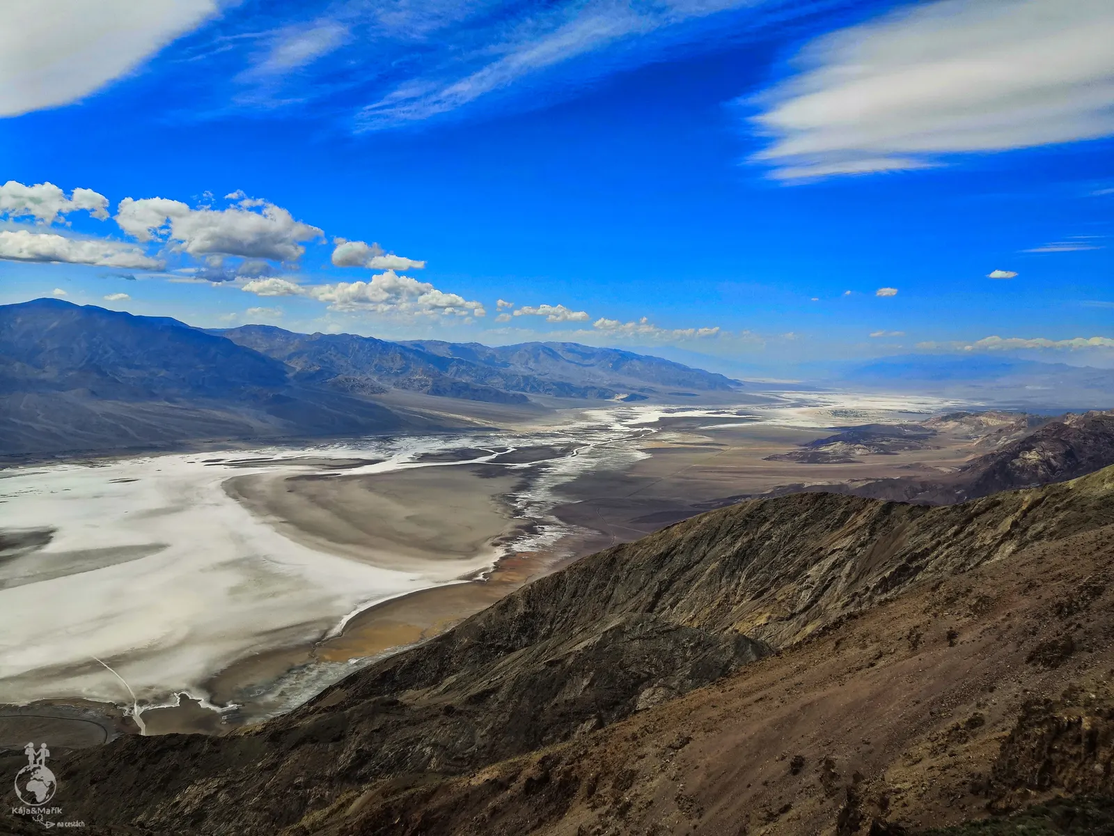 Dante's View - vyhlídka na Death Valley