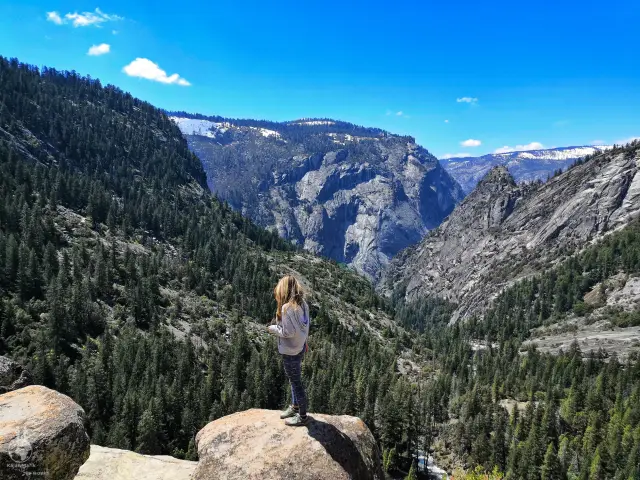 Kája v Yosemite National Park