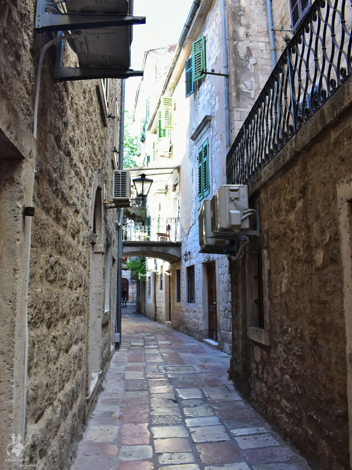 Kotor - uličky ve starém městě